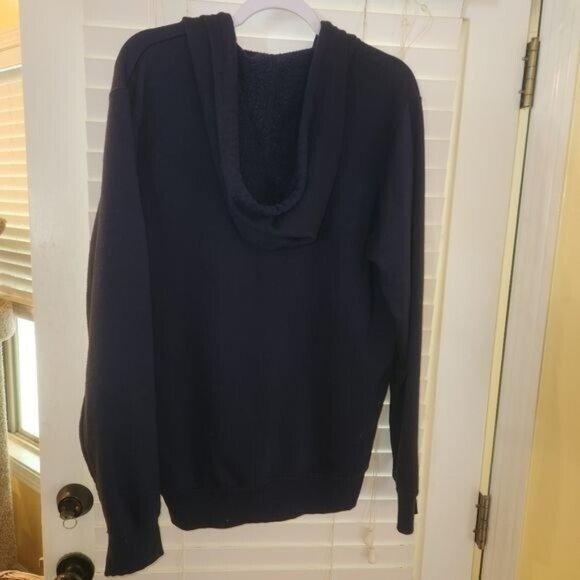 ROCK N ROLL HALL OF FAME 1/2 zip pullover hoodie Adult small preowned - Picture 5 of 10